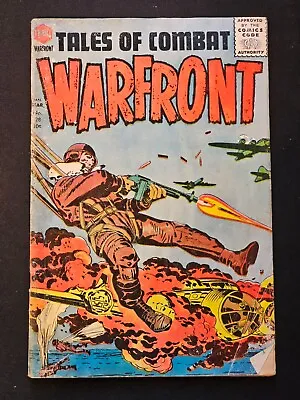 Buy Warfront Tales Of Combat #28 1956 Harvey Thrill Comics See Pictures Combine Ship • 17.85£