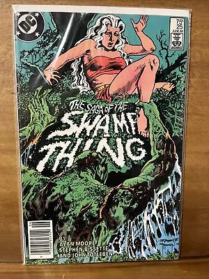 Buy SAGA OF THE SWAMP THING #25 Newsstand (DC Comics 1984) 1st John Constantine • 69.02£