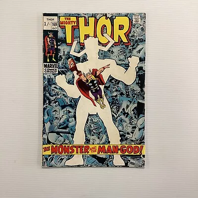 Buy Thor #169 1969 GD/VG Pence Copy Origin Of Galactus **rusted Staples • 35£