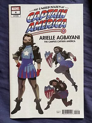 Buy United States Of Captain America #4 (nishijima Design Variant) Bagged & Boarded • 5.45£