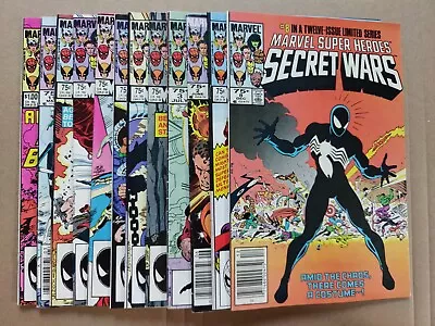 Buy COMPLETE Marvel Super Heroes Secret Wars 1-12 1984 2 3 4 5 6 7 8 9 10 11 • 224.44£