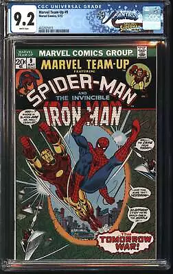 Buy Marvel Comics Marvel Team-Up 9 5/73 FANTAST CGC 9.2 White Pages • 128.14£