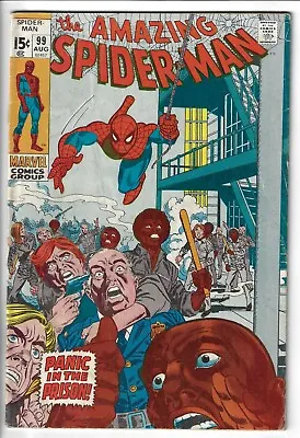 Buy The Amazing Spider-Man #99 (1971) Gil Kane Cover Stan Lee • 23.29£