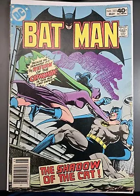 Buy Batman #323 Catwoman Cover And Appearance! DC Comics 1980 • 5.82£