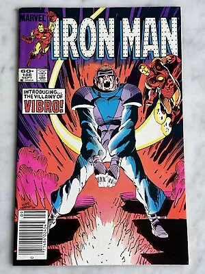Buy Iron Man #186 Newsstand VF/NM 9.0 - Buy 3 For FREE Shipping! (Marvel, 1984) • 4.27£