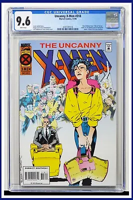 Buy Uncanny X-Men #318 CGC Graded 9.6 Marvel November 1994 White Pages Comic Book. • 65.24£