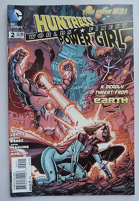 Buy World's Finest #2 - 1st Printing - Huntress, Power Girl August 2012 F/VF 7.0 • 4.45£