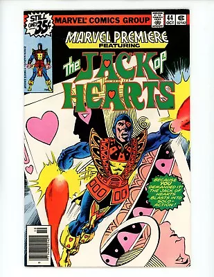 Buy Marvel Premiere #44 Comic Book 1978 FN+ Mike Zeck Jack Of Hearts Marvel Comics • 3.88£