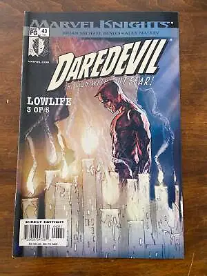 Buy DAREDEVIL #43 (Marvel,2002) VF/+ Bendis, Maleev • 3.11£