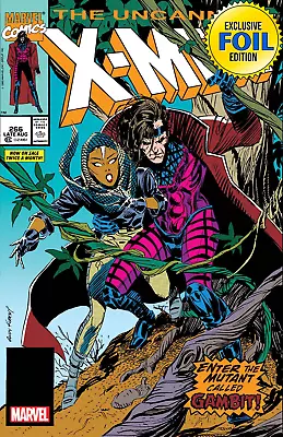 Buy [foil] Uncanny X-men #266 Andy Kubert Variant 1st App Gambit (08/07/24) • 23.30£