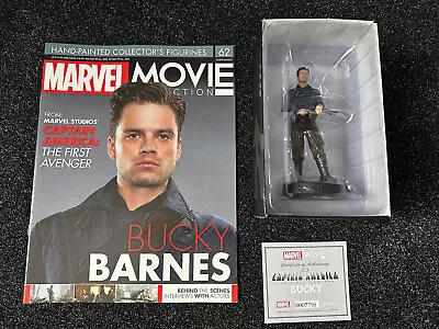 Buy Marvel Movie Collection #62 Bucky Barnes Eaglemoss - Magazine & Figurine • 15£