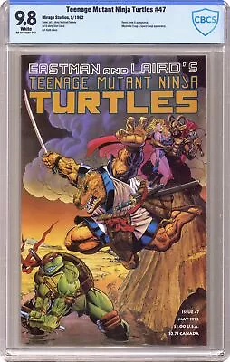 Buy Teenage Mutant Ninja Turtles #47 CBCS 9.8 1992 22-215AE23-007 • 275.70£