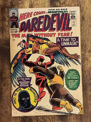 Buy Daredevil #11 - 1st Organizer Ani-Men - Marvel Comics 1965 • 15.93£