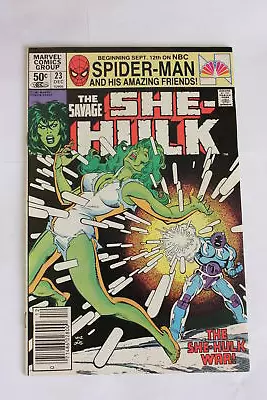 Buy The Savage She-Hulk #23 (1981) She-Hulk VFNM • 3.88£