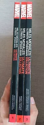 Buy Miles Morales Spider-Man Ultimate Collection Books/Vols 1,2,3 TPB Set By Bendis • 45.99£