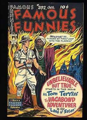 Buy Famous Funnies #202 FN- 5.5 1 Page Ad Drawn By Frank Frazetta! Eastern Color • 181.73£