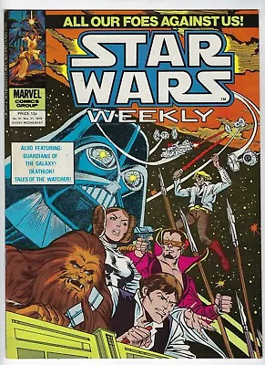 Buy Star Wars Weekly # 91 - Marvel UK - 21 November 1979 - UK Paper Comic • 4.95£