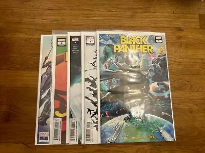 Buy John Ridley, Black Panther, #1, 2, 4, 5 & 7. FIRST PRINTS, NM. Marvel Comics. • 7£