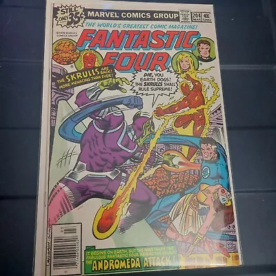 Buy Fantastic Four #204 1st App Queen Adora NOVA CORPS Marvel Comics 1979 HIGH=GRADE • 10.09£