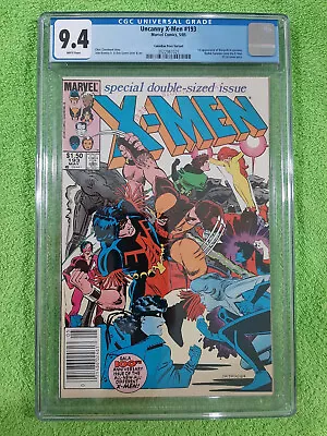 Buy X-MEN #193 CGC 9.4 Newsstand Canadian Price Variant V9102 • 74.55£