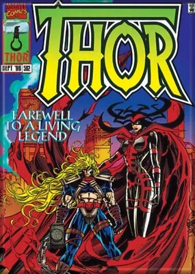 Buy Marvel Comics Thor Comic Book Cover #502 Photo Refrigerator Magnet NEW UNUSED • 4.65£