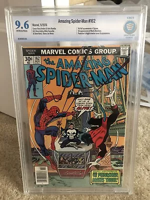 Buy Amazing Spider-Man 162 CBCS Graded 9.6 NM+ 1st Jigsaw Marvel Comics 1976 • 175.04£