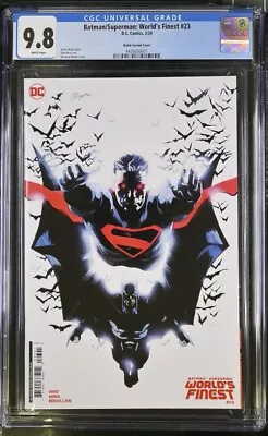 Buy BATMAN SUPERMAN WORLDS FINEST #23 E 1:50 Incentive Variant CGC 9.8 Michael Walsh • 85.42£