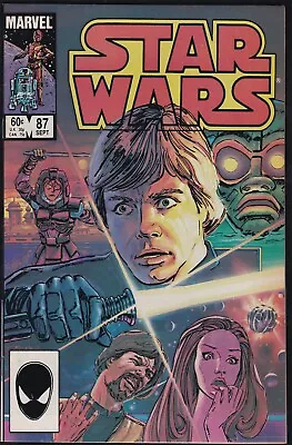 Buy Marvel Comics STAR WARS #87 1984 VF! • 7.77£