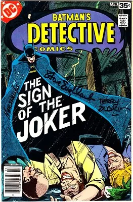 Buy DETECTIVE COMICS #476 FN+ Signed 3X Steve Englehart/Marshall Rogers/Terry Austin • 232.97£