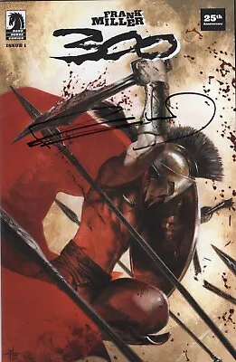 Buy Frank Miller's 300 #1 Gabrielle Dell'otto Virgin Variant Nm-/nm Signed Coa • 46.60£