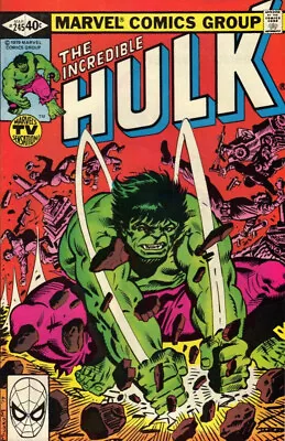 Buy Incredible Hulk (1962) # 245 (6.0-FN) Captain Mar-Vell 1980 • 8.10£