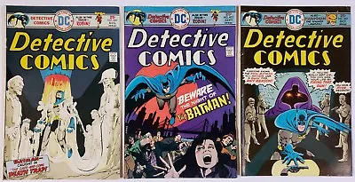 Buy Detective (1st) 450, 451, 452 (DC 1975) • 15.53£