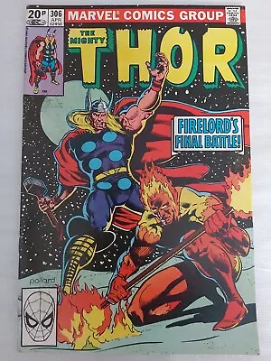 Buy The Mighty Thor #306  Firelord Vfn- 1981 Marvel • 1.75£