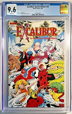 Buy Excalibur Special Edition 1  CGC 9.6 #nn Marvel 1987 Chris Claremont • 38.82£