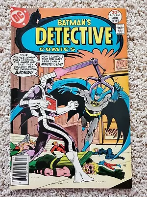 Buy DETECTIVE COMICS #468 (DC Comics 1977) Batman 30 Cent Batman Vs The Calculator • 9.32£