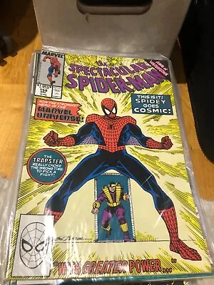 Buy Peter Parker The Spectacular Spider-man Marvel Comic Book Issue #158 1989 Cosmic • 5.99£