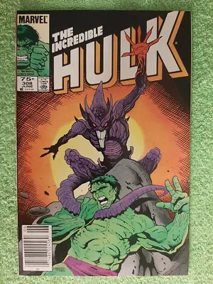 Buy INCREDIBLE HULK #308 NM : NEWSSTAND Canadian Price Variant : RD6291 • 28.08£