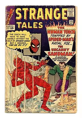 Buy Strange Tales #115 GD- 1.8 1963 • 124.26£