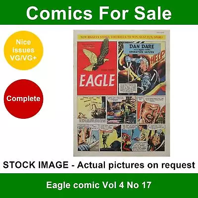 Buy Eagle Comic Vol 4 No 17 - VG/VG+ - 31 July 1953 • 5.99£