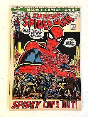 Buy Amazing Spider-man #112 (1972) Grade 7.0 / Doctor Octopus App. / Comic Book • 46.56£