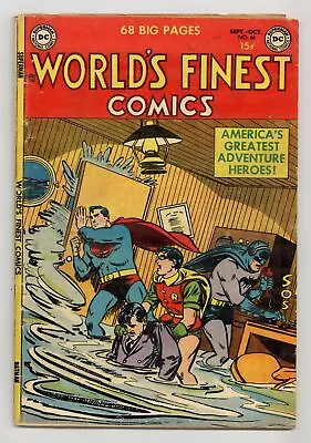 Buy World's Finest #66 GD/VG 3.0 1953 • 135.91£