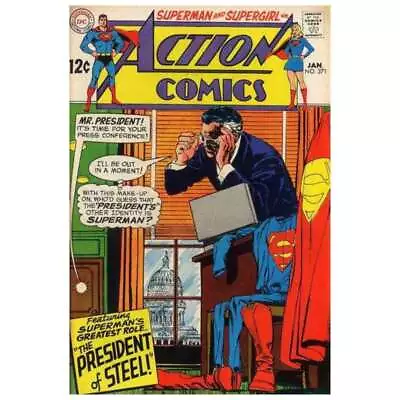 Buy Action Comics #371  - 1938 Series DC Comics Fine Minus [r@ • 9.44£