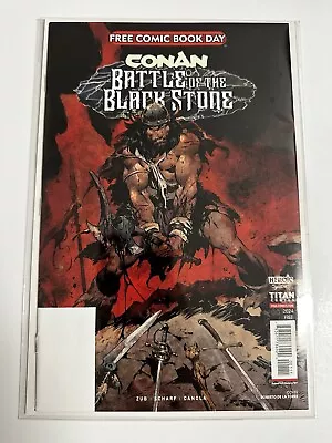Buy Conan The Barbarian Battle Of The Black Stone Free Comic Book Day FCBD NM 2024 • 2.71£