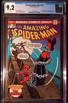 Buy Amazing Spider-man #148 (1975) Cgc 9.2 White Pages Jackal Gwen Stacy Clone • 147.56£