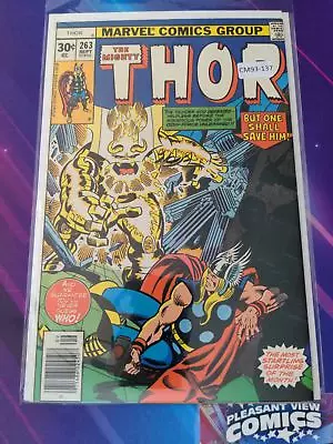 Buy Thor #263 Vol. 1 High Grade Newsstand Marvel Comic Book Cm93-137 • 10.86£