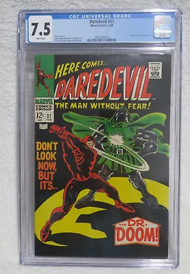 Buy Daredevil #37 Feb 1968  CGC 7.5 • 136.15£