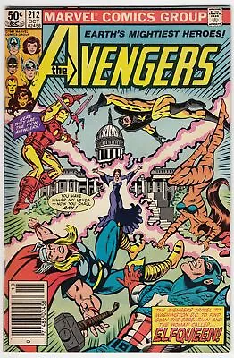 Buy Avengers Earth's Mightiest Heroes #212 Comic Men Of Deadly Pride! 1st Elfqueen • 4.65£