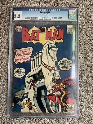 Buy Batman #105, CGC 5.5. 1957 DC Comics Off-White Pages. • 512.56£