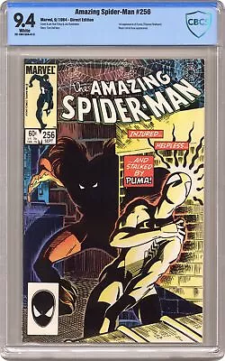 Buy Amazing Spider-Man #256D CBCS 9.4 1984 22-1B615CA-013 1st App Puma • 44.27£