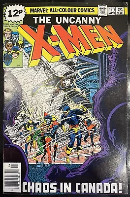 Buy Marvel Comics Uncanny X-Men Key #120 1979 1st Cameo Appearance Alpha Flight VFN • 59.99£